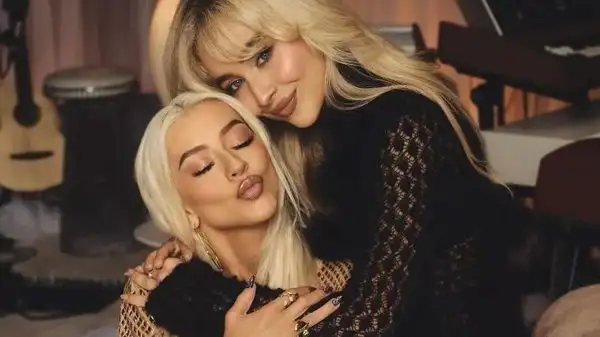 Christina Aguilera fez clipe de "Manchild" antes de Sabrina Carpenter há 13 anos
